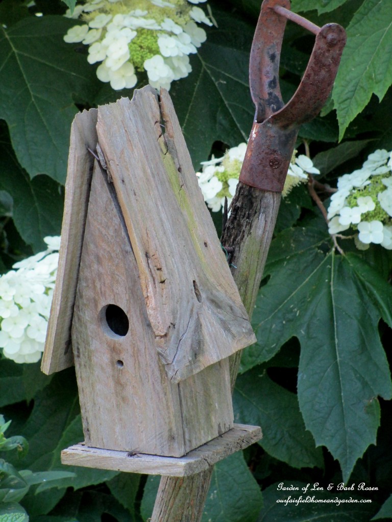 rustic birdhouse https://lolajack-global.jp.net/garden-walk-july-1st/