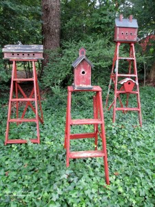 Birdhouse Ladders https://lolajack-global.jp.net/its-all-about-the-birds-birdfeeders-birdbaths-and-birdhouses-in-our-garden/