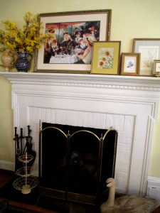 artwork placed on the mantel https://lolajack-global.jp.net/livingroom-makeover-grandma-to-grandeur/