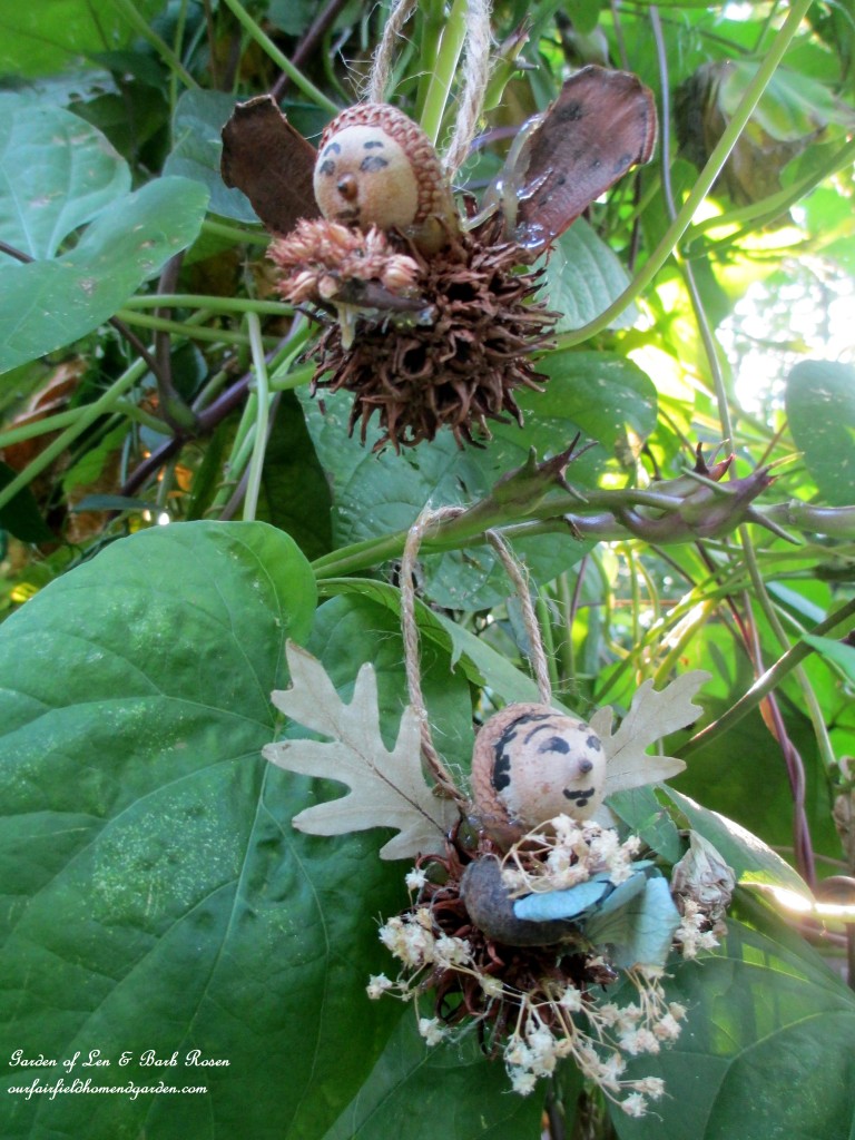 Fall Fairies flitting on the arbor! https://lolajack-global.jp.net/fall-decorating-at-our-fairfield-home-and-garden/