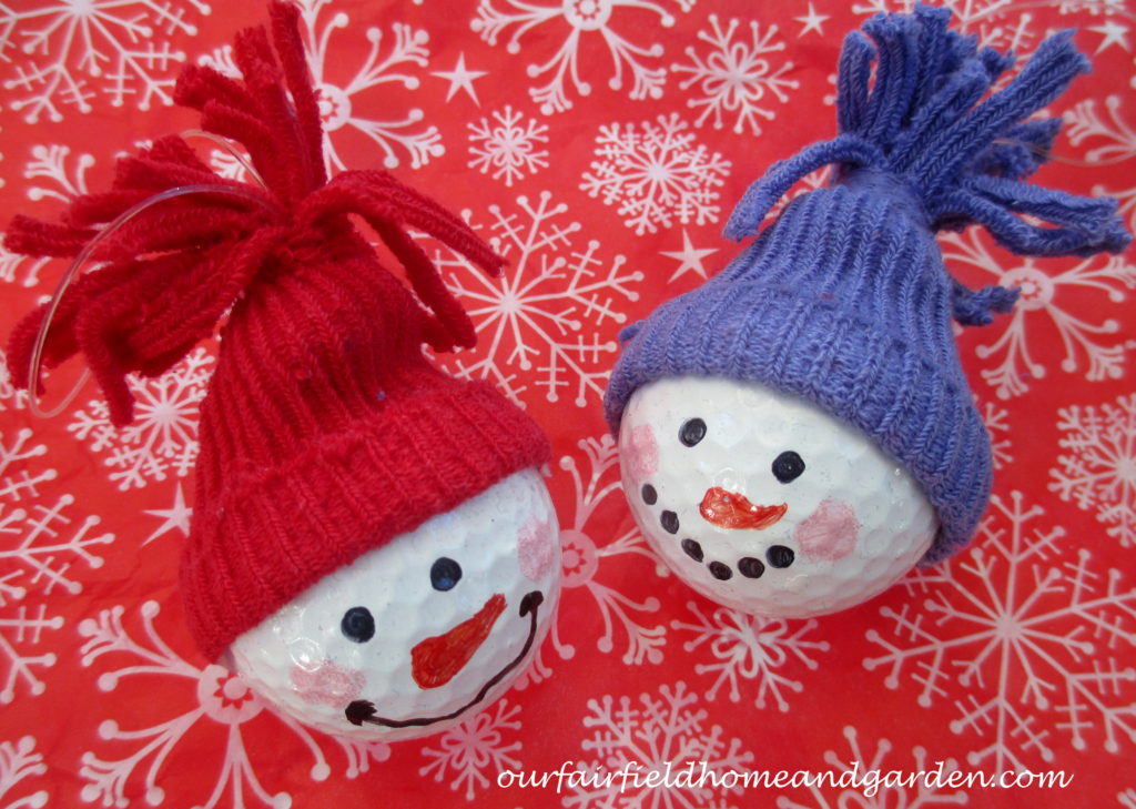 Snowman Ornaments ~ from golf balls! https://lolajack-global.jp.net/snowman-ornaments-from-golfballs/